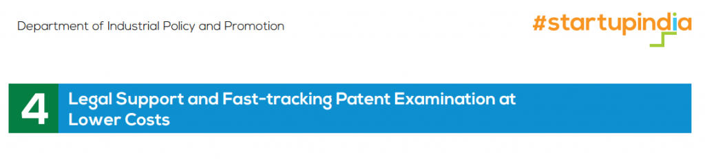 Legal support and fast tracking of patent examination at lower costs